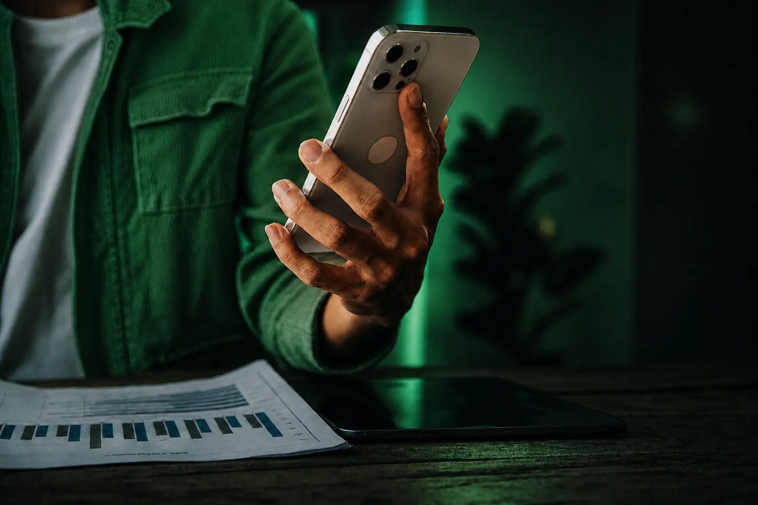 App iGreen Club no celular mostrando cashback